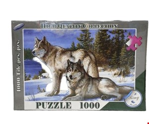 پازل 1000 تکه طرح wolf