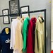 تیشرت باکسی کلاهدار alo 💎جنس پارچه دورس گلکسی فری سایز رنگ کرم
